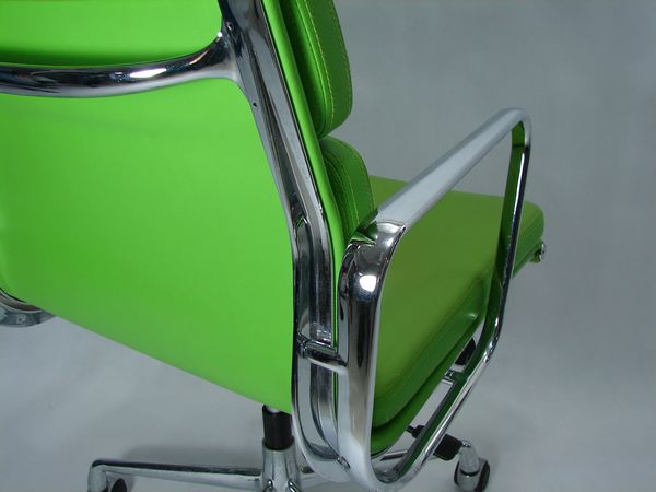 Aluminum Office chair in top leather[4] 