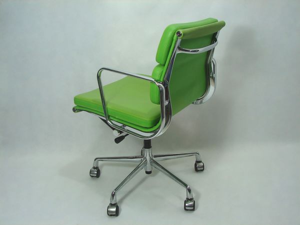 Aluminum Office chair in top leather[2]