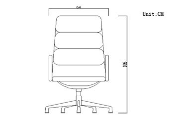 Soft pad group side office chair [5] 