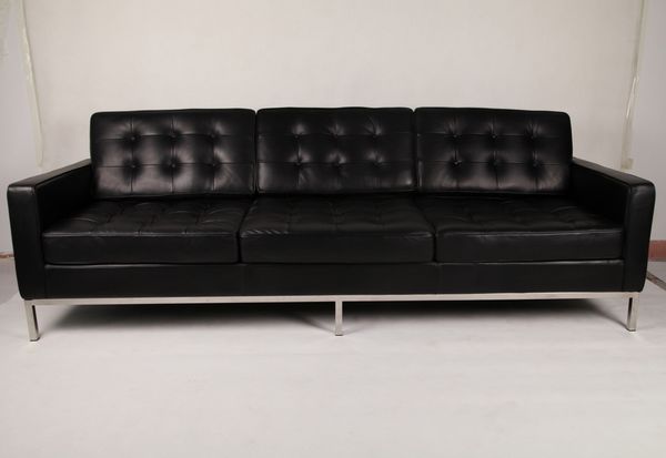 Florence Knoll Sofa in full Leather[5] 