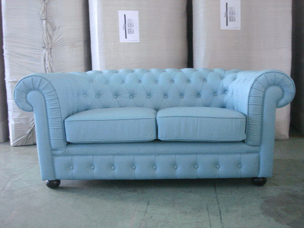 Chesterfield Sofa & Armchair in Full Leather[4] 