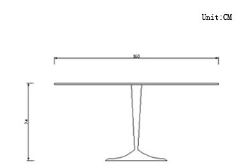 Oval Tuplip Table [2]