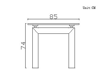 LC6 Table by Le Corbusier[5] 