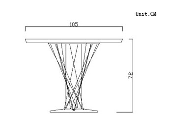 Noguchi Dining Table by Isamu Noguchi [5] 