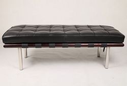 Barcelona Bench in Full Top Grain Leather