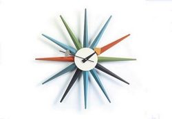 George Nelson Sunburst Clock 