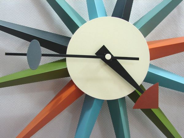 George Nelson Sunburst Clock [5] 