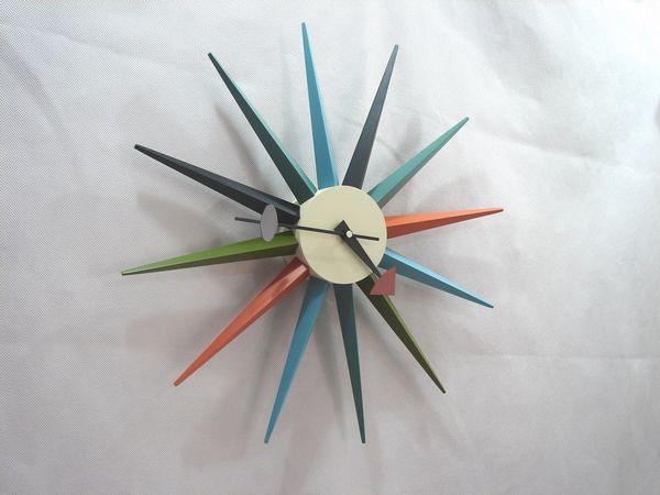 George Nelson Sunburst Clock [4] 