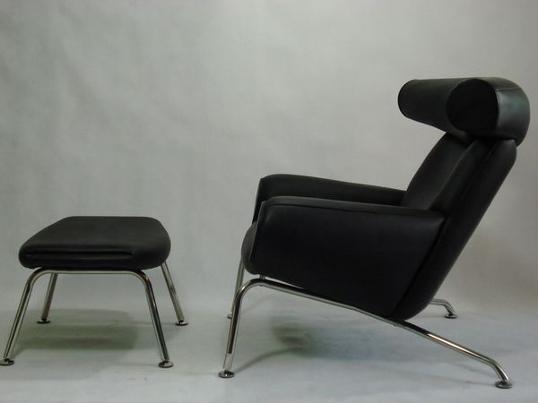Wegner Ox Chair and Ottoman[5] 