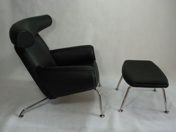 Wegner Ox Chair and Ottoman[3] 
