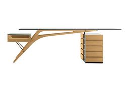 Cavour writing desk by Carlo Molino